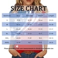 thumbnail image 3 of Hogleaql 250th Anniversary Usa Shirt for Women 3/4 Sleeve Crew Neck Usa 1776-2026 T-Shirts Independence Day Patriotic Fashion Pullover Tops Dark Blue 3XL, 3 of 5