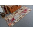 thumbnail image 2 of Beige Oushak Rug, Vintage Rug, Turkish Rug, Patchwork Rug, 2.5x6.4 ft Accent Rug, Rugs For Kitchen, Anatolian Rug, , Decorative Entry Rug, 2 of 10