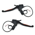 thumbnail image 3 of Cheers.US 1 Pair Universal Aluminum Alloy Bicycle Brake Handle Mountain Road Bike Brake Lever Parking Power Cut Electric Left Right Brake Levers, 3 of 5
