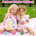 thumbnail image 6 of LINXUXIE Unicorns Stuffed Animal Doll Toys, Plush Doll with Cloth, Shoe, Bag, Ballet Dress up Doll for Girl, Birthday Gifts for 1-3 3-5 5-8 Year Old, 6 of 7