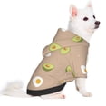 thumbnail image 2 of Haiem Egg and Avocado for Winter Dog Hoodie Sweatshirts with Pockets Warm Dog Clothes for Small Dogs Chihuahua-Large, 2 of 7