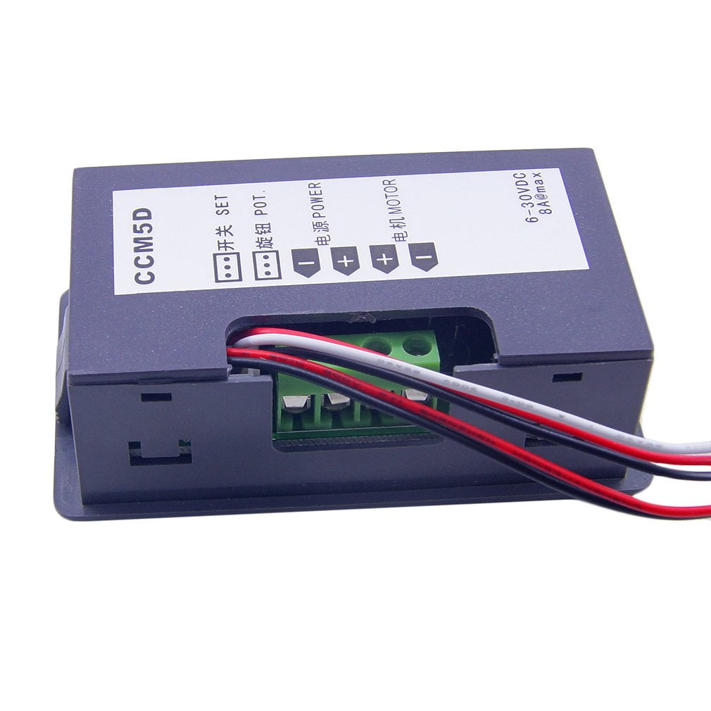 DC 6-30V 12V 24V MAX 8A Motor PWM Speed Controller With Digital Display Switch R 
