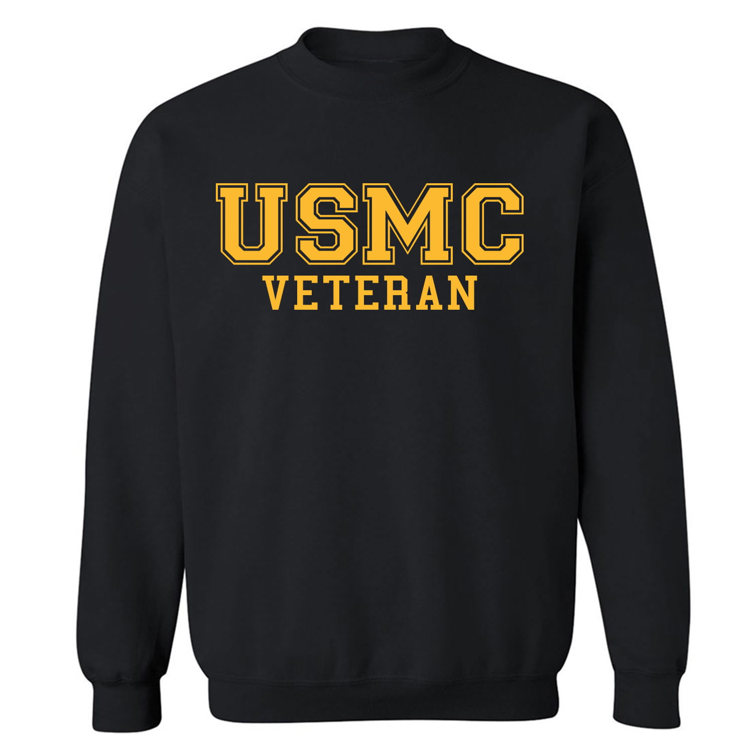 zerogravitee USMC Veteran Gold Logo Hooded Sweatshirt