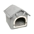 thumbnail image 1 of Cat Bed Winter Warm Removable Washable Semi-Enclosed Pet House For Kittens Small Dogs Cozy Sleeping Nest, 1 of 7