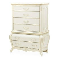 Michael Amini Lavelle 6-Drawer Wood Chest - Classic Pearl