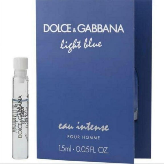 Light Blue Eau Intense by Dolce & Gabbana 0.05 oz EDP Vial for Men