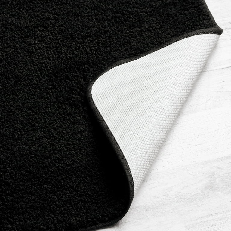 Mainstays Basic Tan Polyester Skid Resistant 20 x 32 Bath Rug