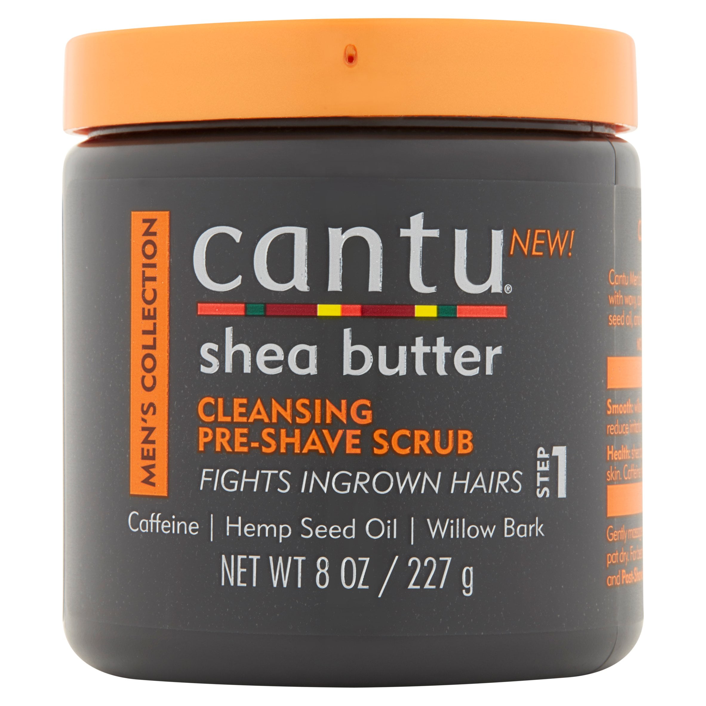 Cantu Men S Collection Cleansing Pre Shave Scrub 8 Oz Walmart Com