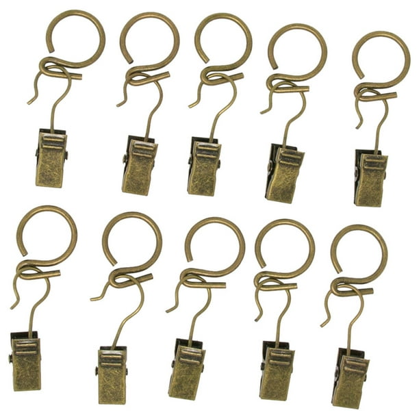 Urbanest S-Hook Rings With Clips 1/2