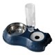 thumbnail image 3 of Cuenco extraíble para mascotas, alimentador de alimentos y agua, alimentador de alimentos portátil, cuenco para beber, antivuelco, antideslizante, pla , Azul oscuro Fernando Cuenco de alimentación, 3 of 8