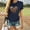 Navy, variant on SOOMLON Womens Valentines Day Shirts Couple Valentines Gift Comfy Short Sleeve Scoop Neck T Shirts Funny Heart Graphic Tops Fashion Valentines Clothes 2025 Black XL