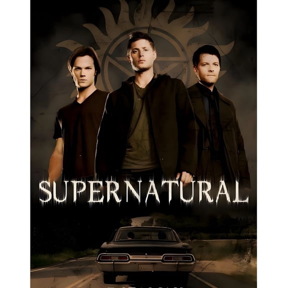 5D DIY Supernatural Diamond Painting Kit, Round Diamond Mosaic Craft for Living Room, Bedroom, Vibrant Wall Art Decoration