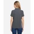 thumbnail image 3 of CORE365 CE112W Women's Fusion ChromaSoft™ Pique Polo-Carbon Heather-3XL, 3 of 6