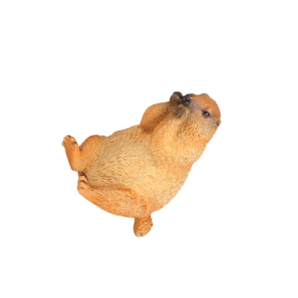 Ruiboury Simulation Animal Statue Set Gophers Sculpture Groundhogs Figure Toys Suitable For Home And School Decor
