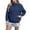 Navy, variant on Windbreaker Jacket for Women with Lining Windproof Hooded Rain Jacket Lightweight Raincoats Outdoor Anorak Coat with Pocket