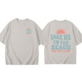 thumbnail image 4 of Puliio T Shirt Beach Oversized Graphic Tees For Women Vintage Baggy Shirts Summer Cotton Vacation Tops, 4 of 6