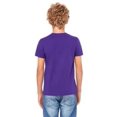 thumbnail image 2 of The Bella Canvas T-Shirt à Manches Courtes pour Jeunes Violet m, 2 of 3