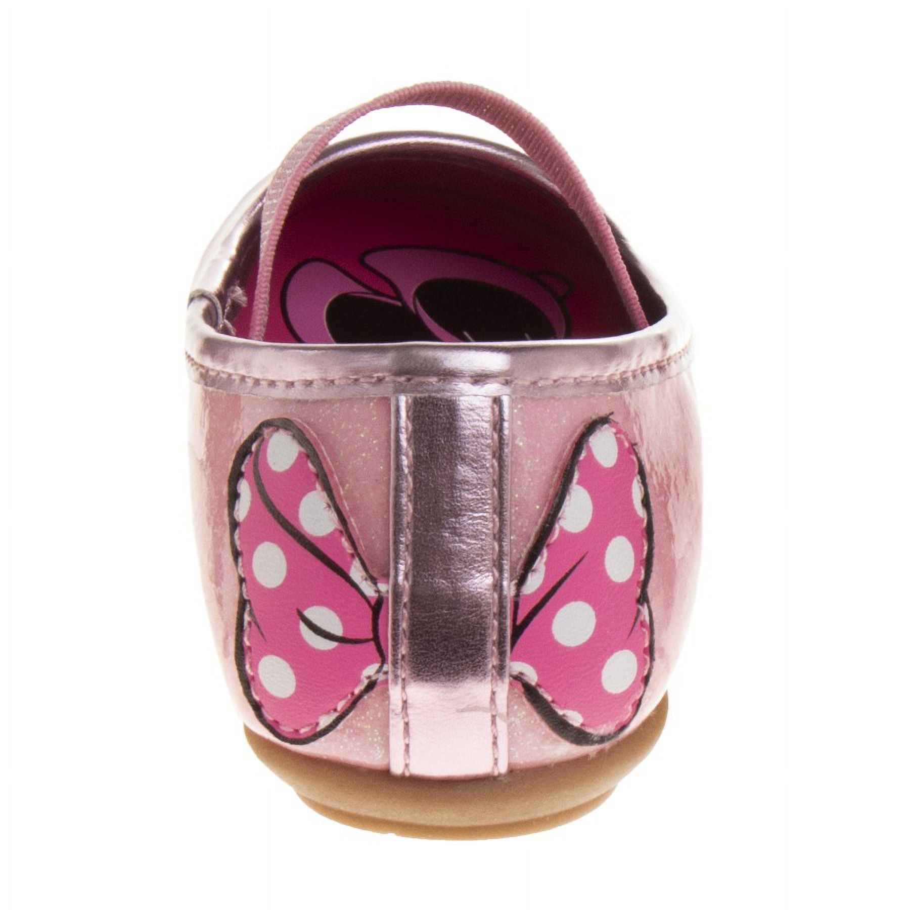 Disney Minnie Mouse Toddler Girls' Flat Dress Shoes