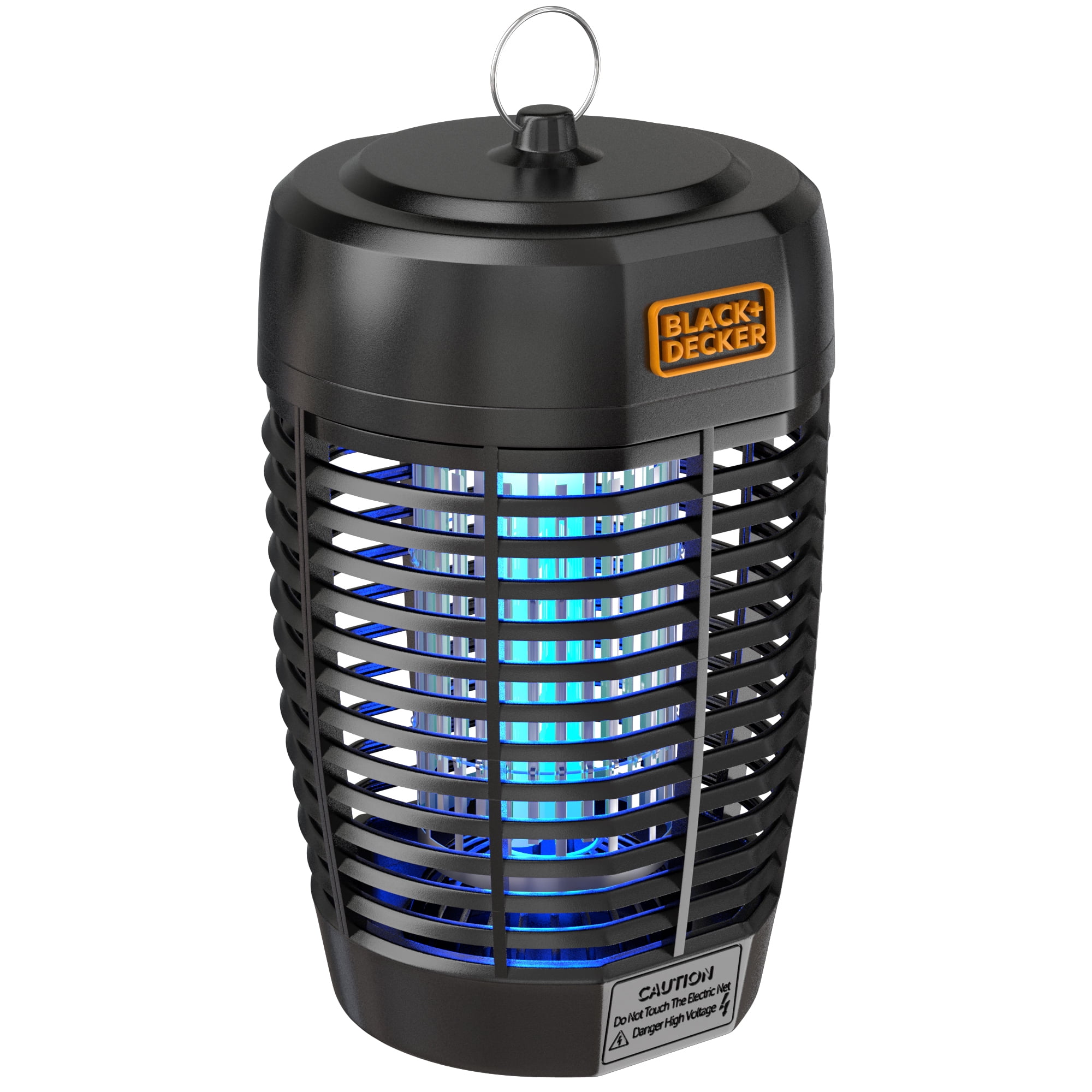 BLACK+DECKER Bug Zapper & Fly Trap-Mosquito Repellent- Gnat Killer Outdoor  & Bug Zapper Electric Lantern with Insect Tray, Cleaning Brush
