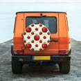 thumbnail image 6 of Goofa Fruit Apples Pattern Universal Tire Cover for Jeep, SUV, Truck, and Trailer – Waterproof, UV-Resistant,Easy to Install, Fits 14"-17" Tires-15 inch, 6 of 6