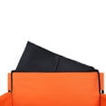 thumbnail image 4 of GDF Studio 3-in-1 Convertible Folding Wagon Cart, Heavy-Duty Utility Wagon with Bench Seat, Self-Locking Handle, Orange, 4 of 18