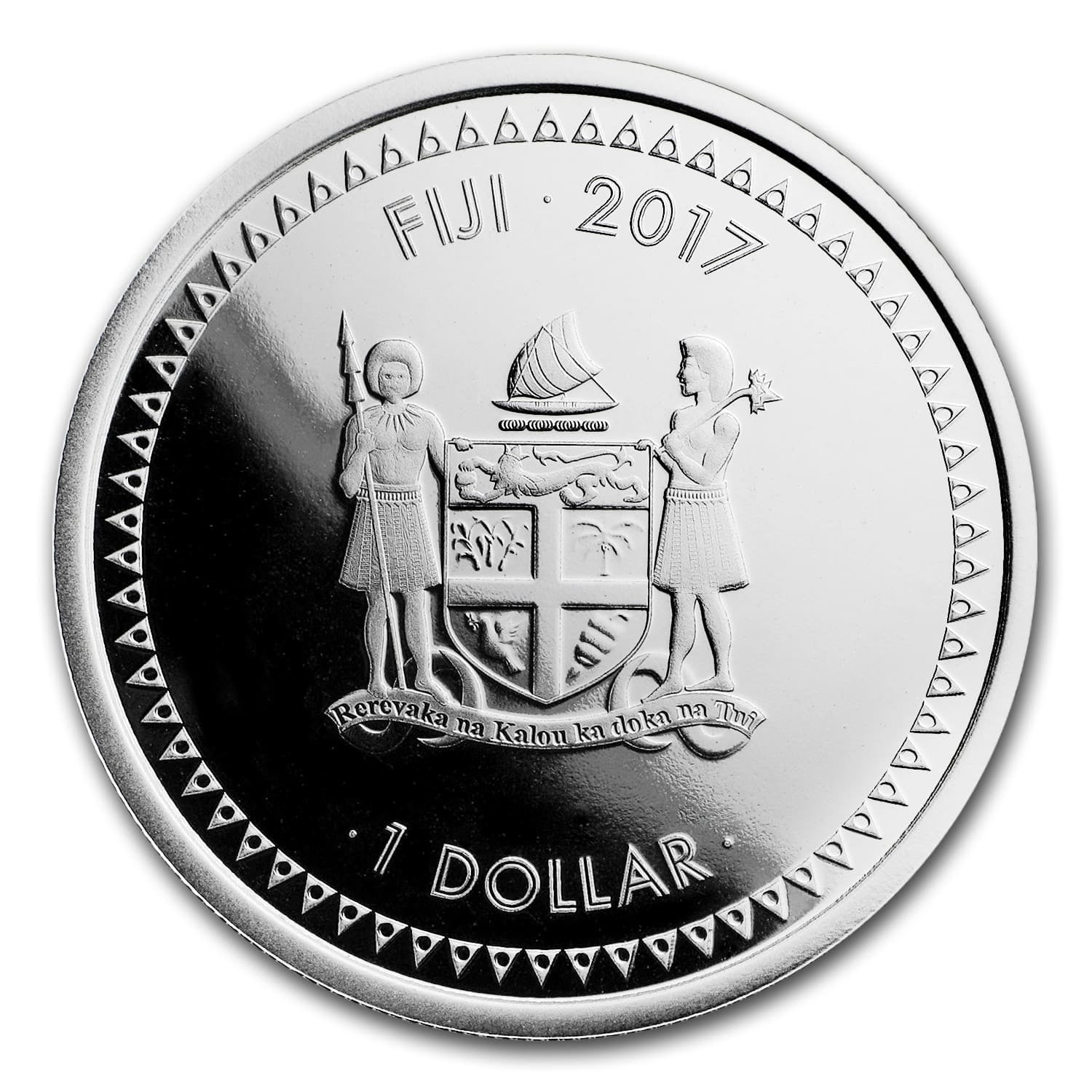 2017 Fiji 1 oz Silver Great Wave Proof (Colorized) - Walmart.com
