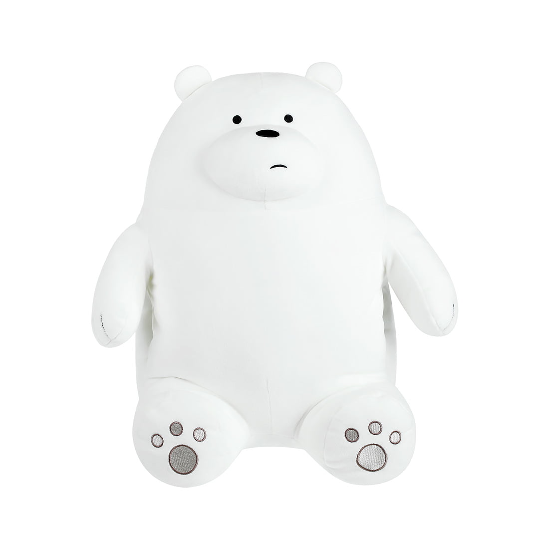 We Bare Bears Ice Bear Plush Toy Cute Stuffed Doll Soft Pillow Kid Xmas Gifts 