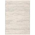 thumbnail image 2 of Hauteloom Munich Modern Farmhouse Living Room Bedroom Dining Room Area Rug - Casual Boho Look Carpet - Bohemian Neutral Minimalist - Bone, Cream, Beige, Grey, Light Gray - 5'3" x 7', 2 of 17