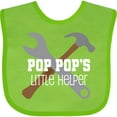 thumbnail image 3 of Inktastic Poppop Little Helper Boys Baby Bib, 3 of 4