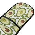 thumbnail image 2 of Dailycode Double Sided Oven Mitt with Loop Heat Resistant Kitchen Long Potholders 7" x 35" Cartoon Avocado, 2 of 6