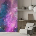 thumbnail image 2 of Idea4wall 2pcs Vibrant Pink Andromeda Galaxy Stick Wallpaper Removable Wall Murals Large Wall Stickers for Home Decoration, 108"x48", 2 of 5
