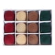 thumbnail image 4 of 12 Bolas Navideñas de Terciopelo Flocadas, Adornos Navideños de Plástico, Adornos Colgantes Decorativos para Árbol de Navidad, 36 Pulgadas, 4 of 7