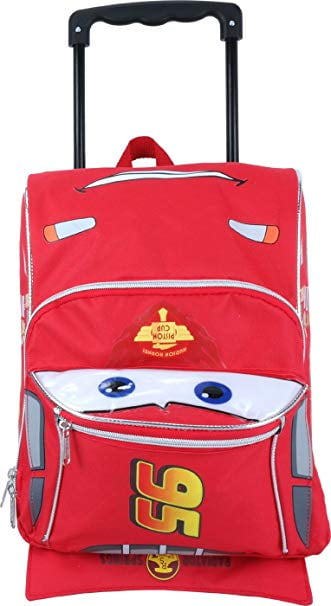 lightning mcqueen rolling backpack