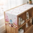 thumbnail image 6 of Table Runners 72 Inches Long Dress Scarves, Japanese Wedding Farmhouse Kitchen/Dining Table Runner, Coffee Tablerunners, Cute Owls Pink Cherry Blossoms 14x72 Inch, 6 of 9