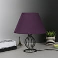 thumbnail image 4 of 1Set Extra Small Lampshade Vintage Purple Round Shape For Table Lamps Home Owners, 4 of 9