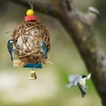 thumbnail image 4 of geerera Handwoven Warm Cozy Bird House, Hummingbird House, Small Hanging Bird & Chickadee House for Finch & Canary in Outdoor, 4 of 6