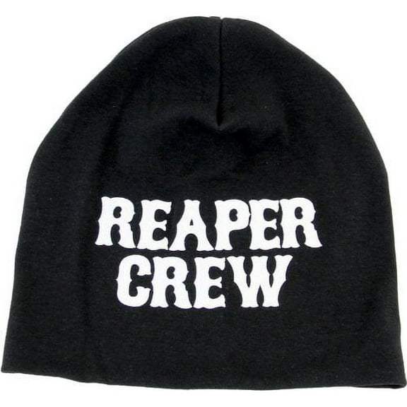 Sons Of Anarchy Reaper Crew Black Beanie Cap Hat