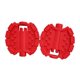 thumbnail image 4 of 2 pedales de bicicleta para niños, resistentes, universales, para rueda delantera. Rojo, 4 of 9