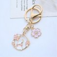 thumbnail image 1 of Cartoon Anime Keychain Sweet Cat Girl Car Key Chain, 1 of 5