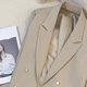 thumbnail image 3 of Blazers cruzados de otoño para mujer, chaqueta corta sencilla que combina con todo, moda coreana, blazer corto de manga larga para mujer, 3 of 6