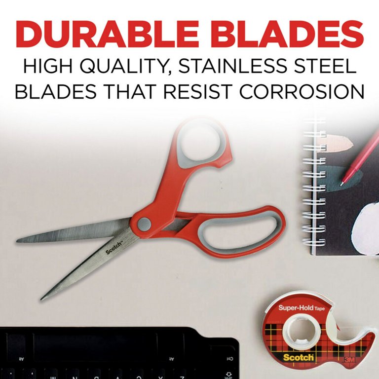 Scotch, Multipurpose Stainless Steel Scissors, 8