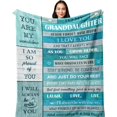 thumbnail image 1 of LHSHID Granddaughter Gifts for Christmas Birthday Graduation Wedding Valentine Christmas Blanket 50"x60", 1 of 7