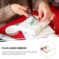 thumbnail image 2 of Dsseng 3 Rolls Raw Edge Chiffon Belt Craft Wrapping Ribbon for DIY Wedding Packaging The Gift, 2 of 6
