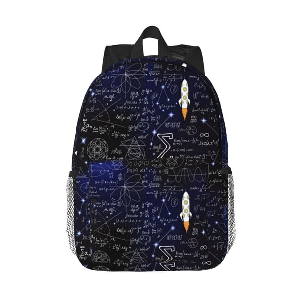Easygdp Physical Formulas Mochila Ligera de 15 Pulgadas para Estudiantes, Mochila Cómoda para la Escuela y Viajes, Correas Ajustables