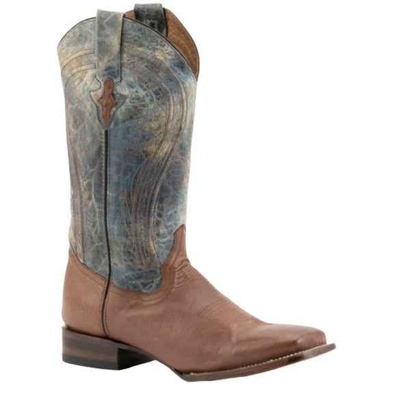Ferrini Western Boots Mens Cowboy Smooth Ostrich Kango Pearl 10293-07