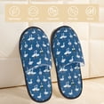 thumbnail image 2 of Fotbe Cartoon Geese With Xmas Pantuflas Peludas para Mujer con Estampado, Zapatillas de Peluche, Zapatos de Invierno para Casa, Uso Interior y Exterior-Medium, 2 of 8