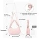 thumbnail image 3 of Large Quilted Puffer Bag For Women Lightweight Shoulder And Crossbody Bag Spacious Handbag Great For Travel Or Work dark pink, 3 of 4