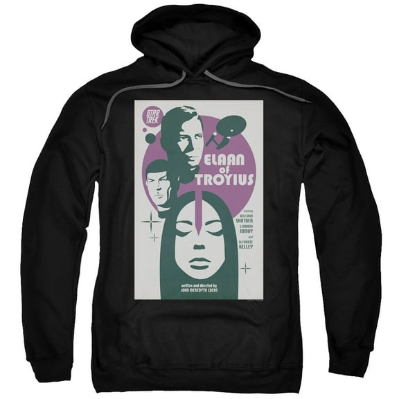 Star Trek Tos Episode 68 Adult Pullover Hoodie Sweatshirt Black