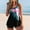 Pink, variant on Womens Bikinis Swimsuits Women Plus Size Print Bowknot Set Two-Piece Swimsuit Swimwear Shorts
