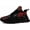 Black-red, variant on Women's Skull Running Shoes Lightweight Athletic Trail Tennis Shoes Cool Supportive Workout Gym Sneaker for Men